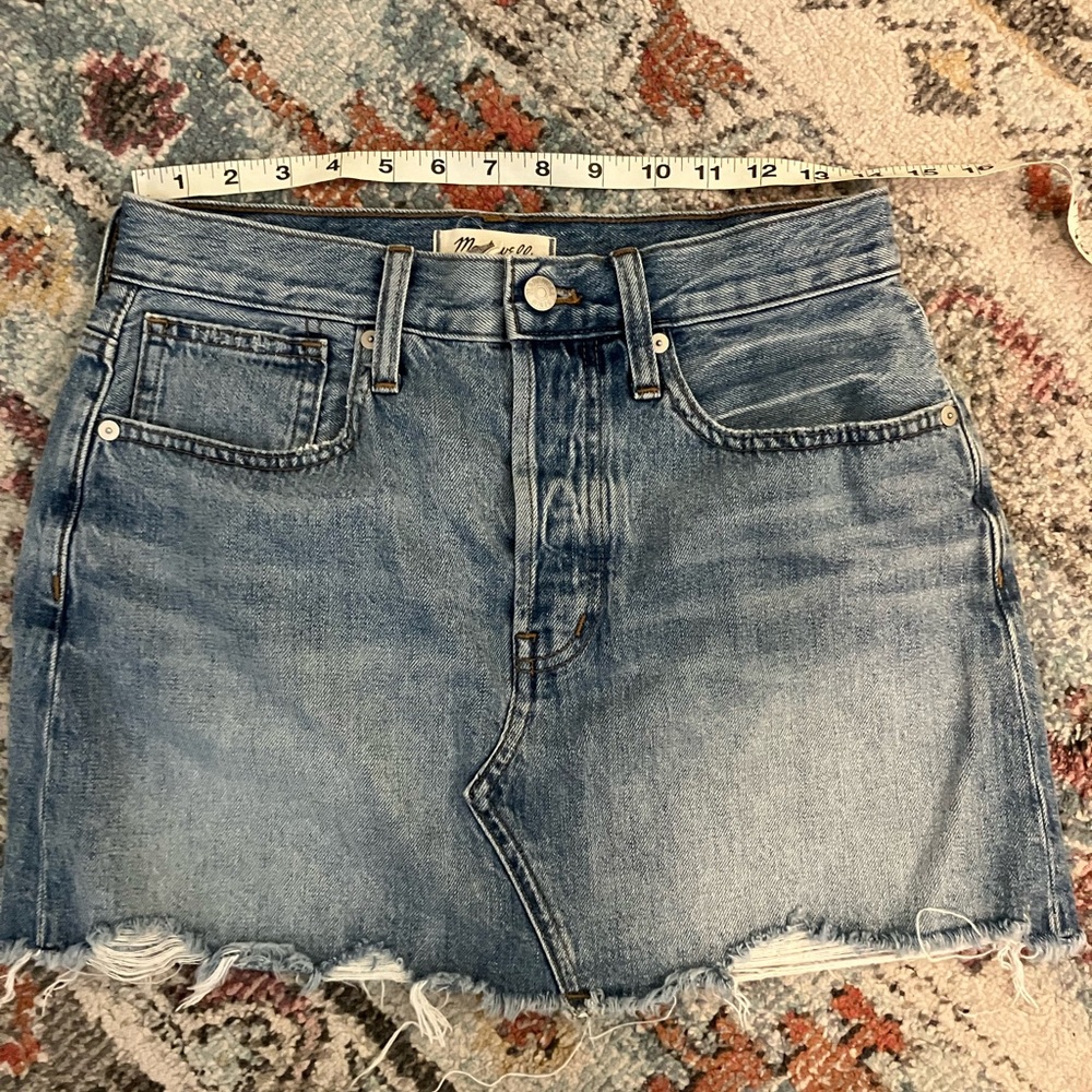 Madewell Jean skirt size 26